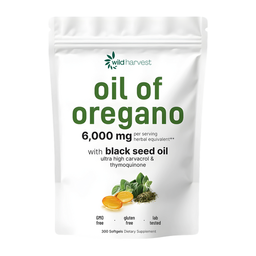 Oregano Oil with Black Seed Oil